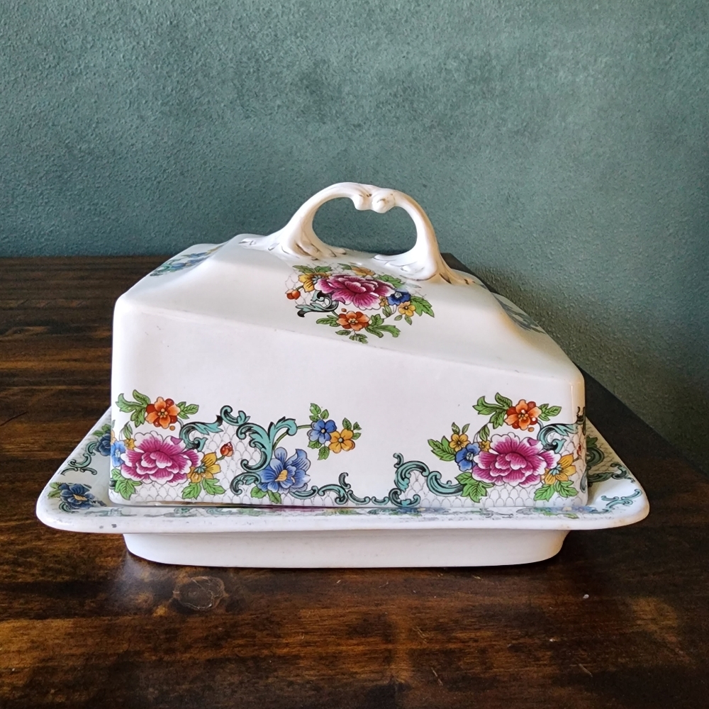 Booth silicon china Floradora cover cheese plate